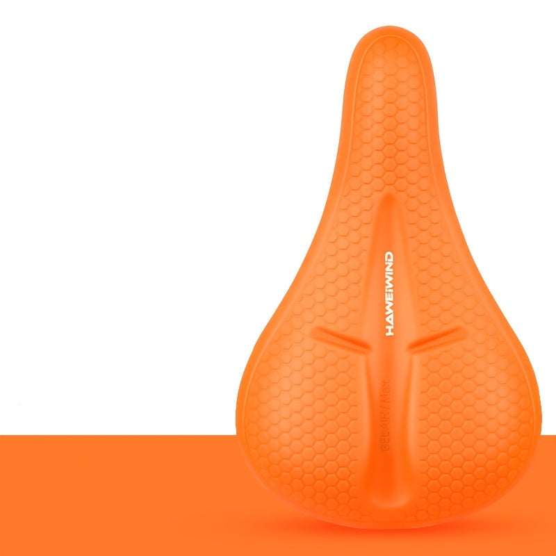 Gel Bike Seat Cover with Non-Slip Honeycomb Design