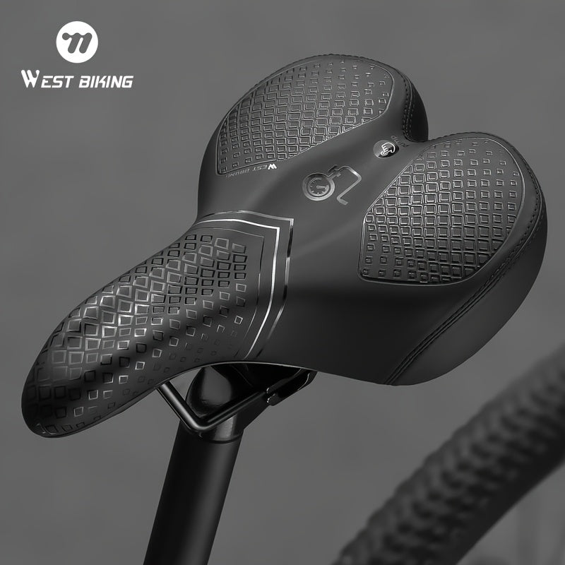 Inflatable Bicycle Seat with Air Cushion for Enhanced Comfort