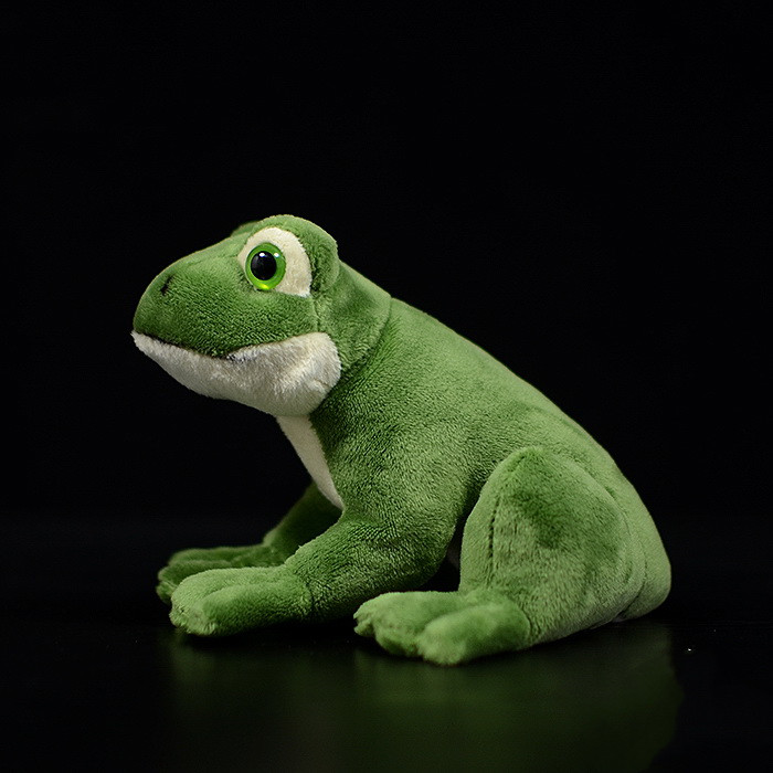 Soft Plush Green Tree Frog Toy for Kids