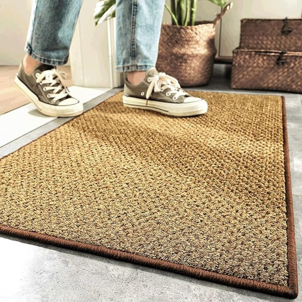 Durable Coconut Palm Welcome Mat for Indoor and Outdoor Use
