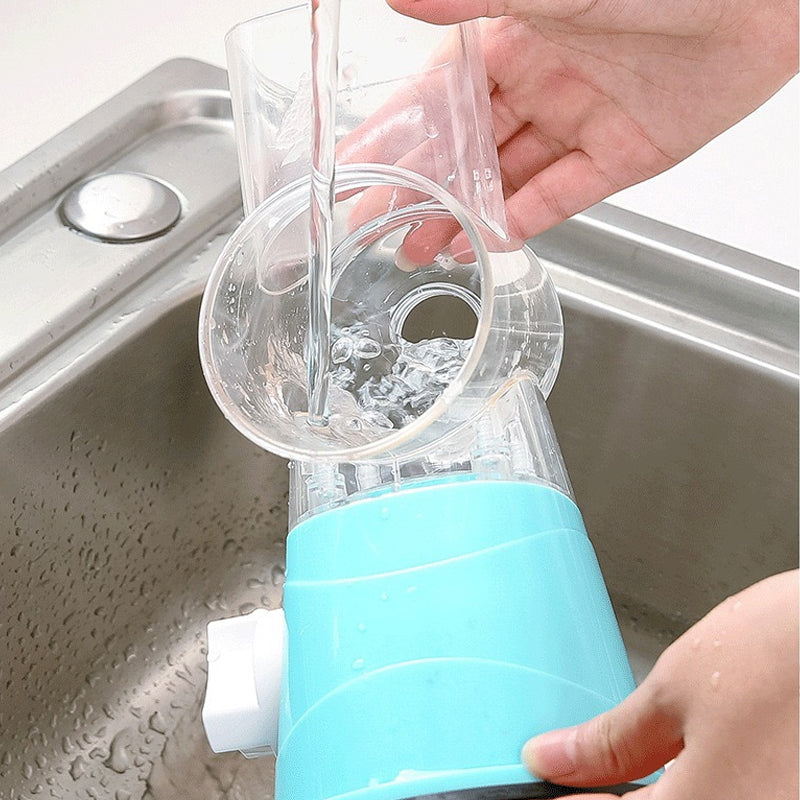 3-in-1 Rotary Cheese Grater and Vegetable Cutter