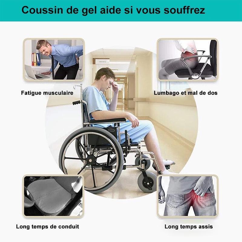 Gel Seat Cushion for Back Pain Relief and Improved Posture