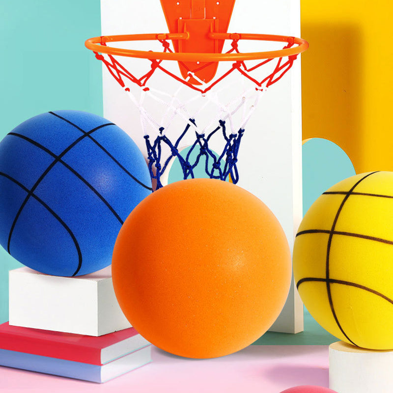 Super Bounce Rubber Basketball - Assorted Bright Colors