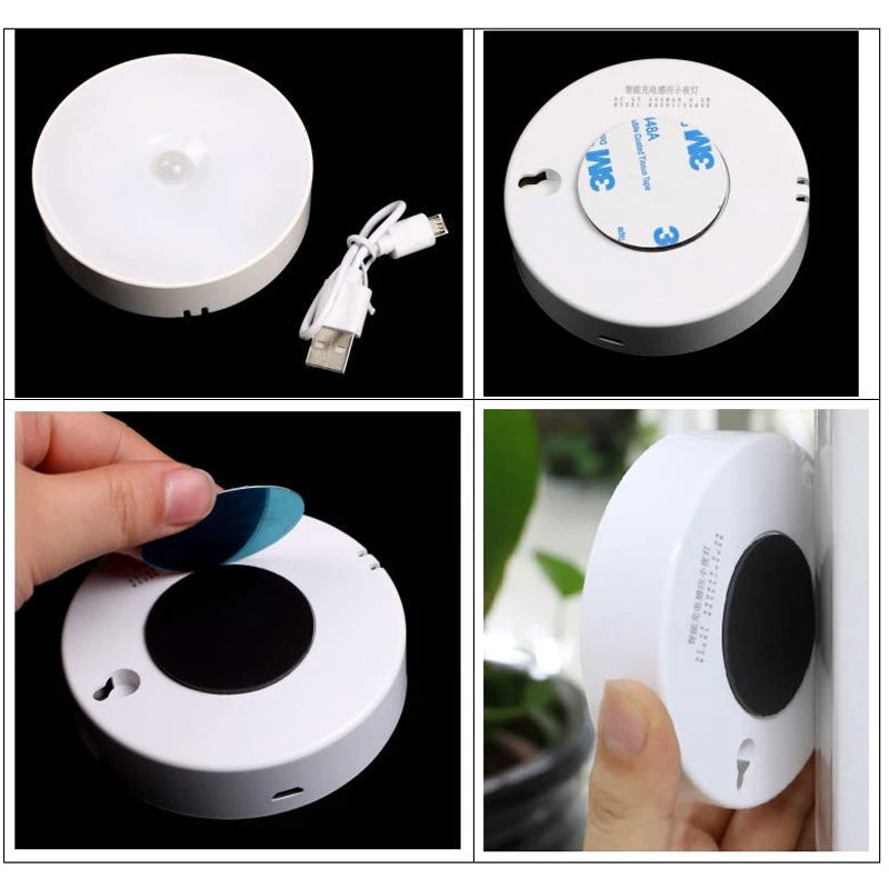 Motion-Activated LED Night Light with Intelligent Sensor