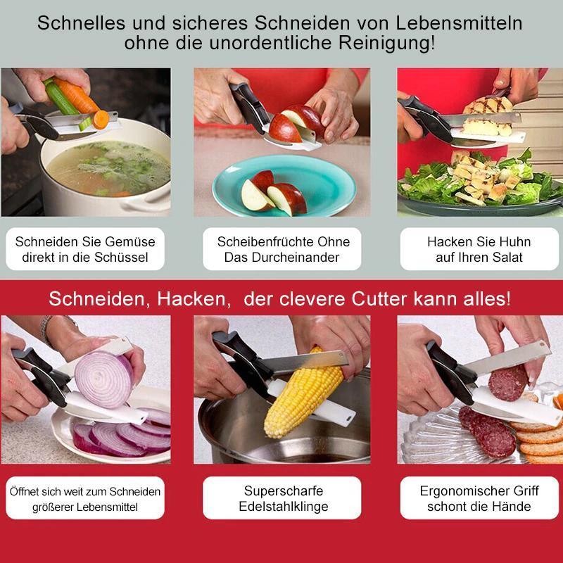 Versatile Stainless Steel Kitchen Scissors with Comfortable Grip