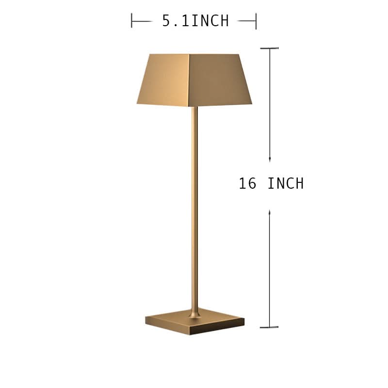 Rechargeable Touch Table Lamp with Adjustable Color Temperature