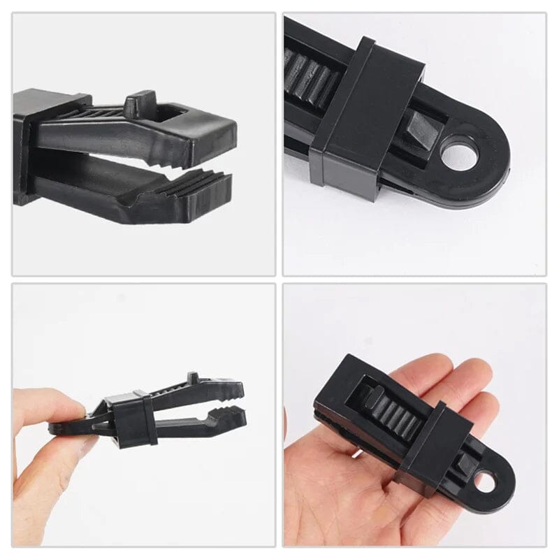 Adjustable Locking Tarpaulin Clips for Windproof Shade Fabric