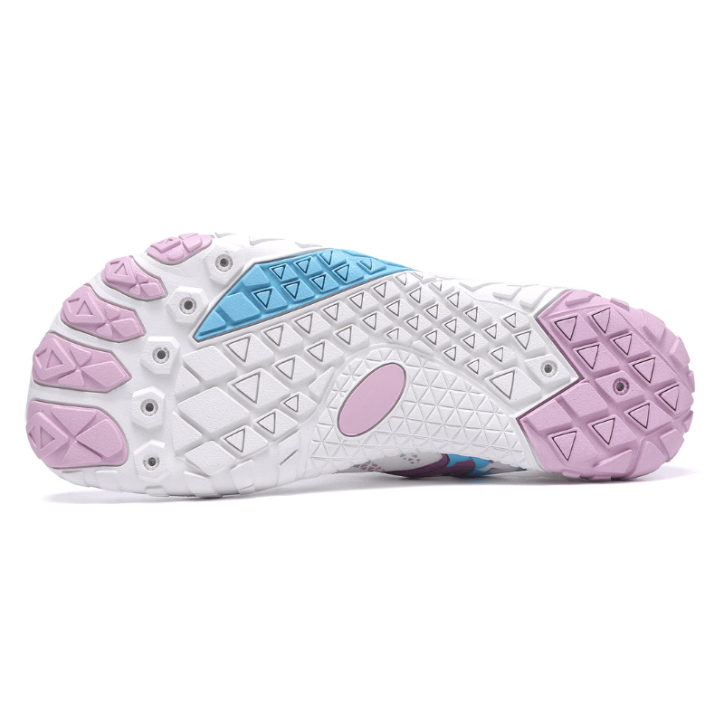 Zero-Drop Trail Running Shoes with Flexible Sole