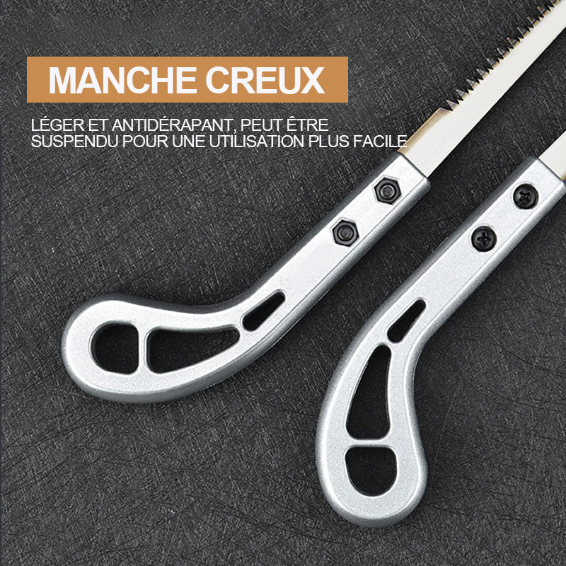 Portable Mini Wood Saw with Non-Slip Handle