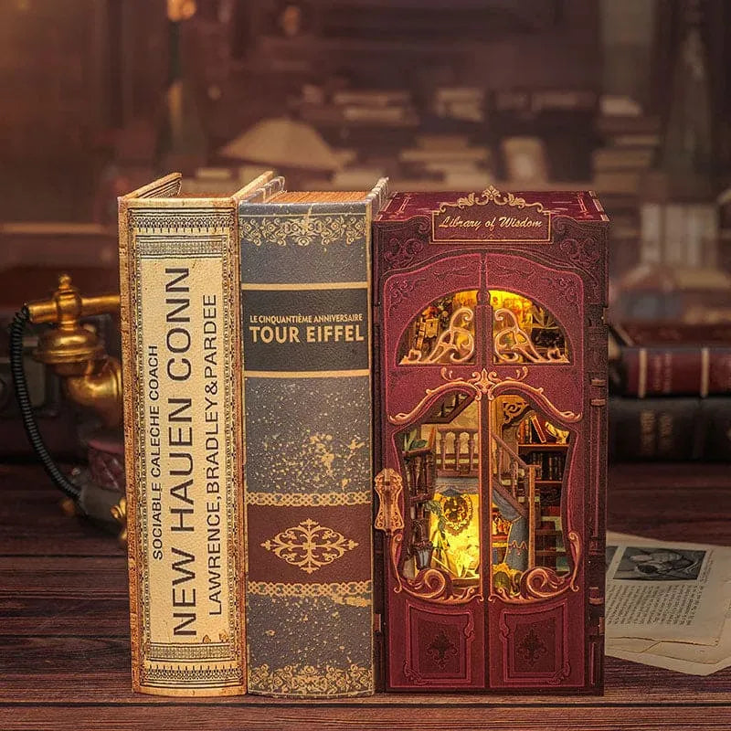 DIY Vintage Library Book Nook Kit