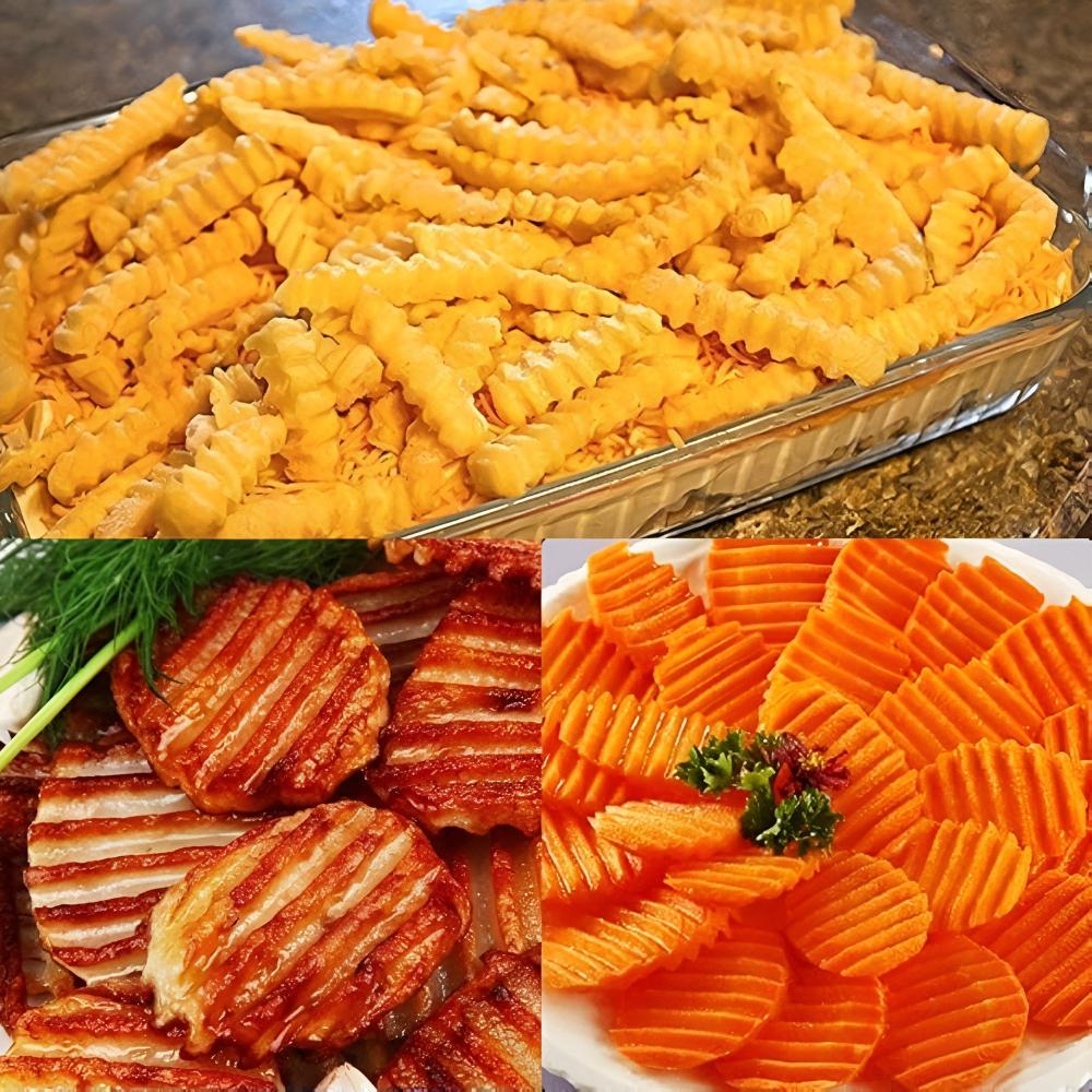Professional Crinkle-Cut Vegetable Slicer