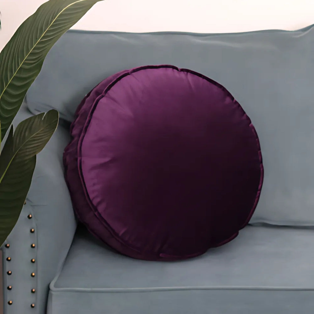 Luxe Velvet Round Cushion 18 Inch