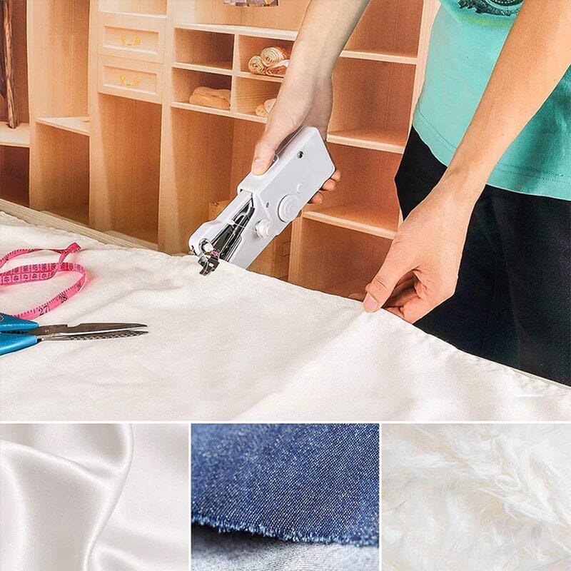 Portable Handheld Sewing Machine for Quick Fixes