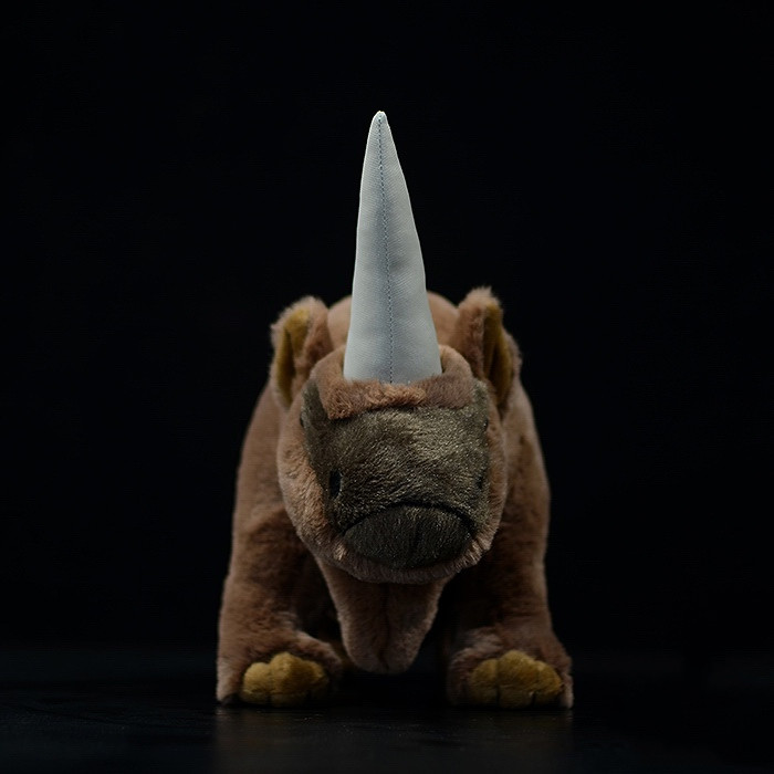 Elasmotherium Plush Toy - Soft Stuffed Prehistoric Rhinoceros