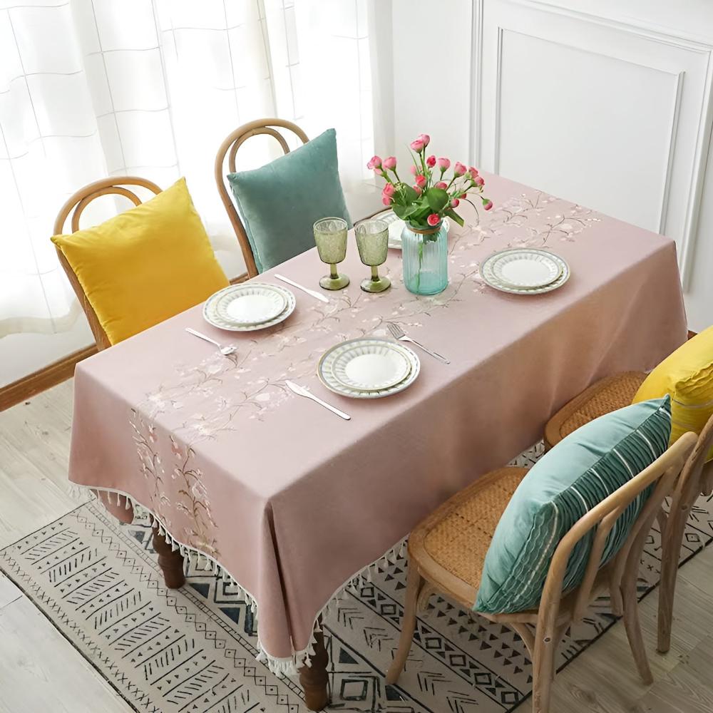 Scandinavian Style Rectangular Tablecloth