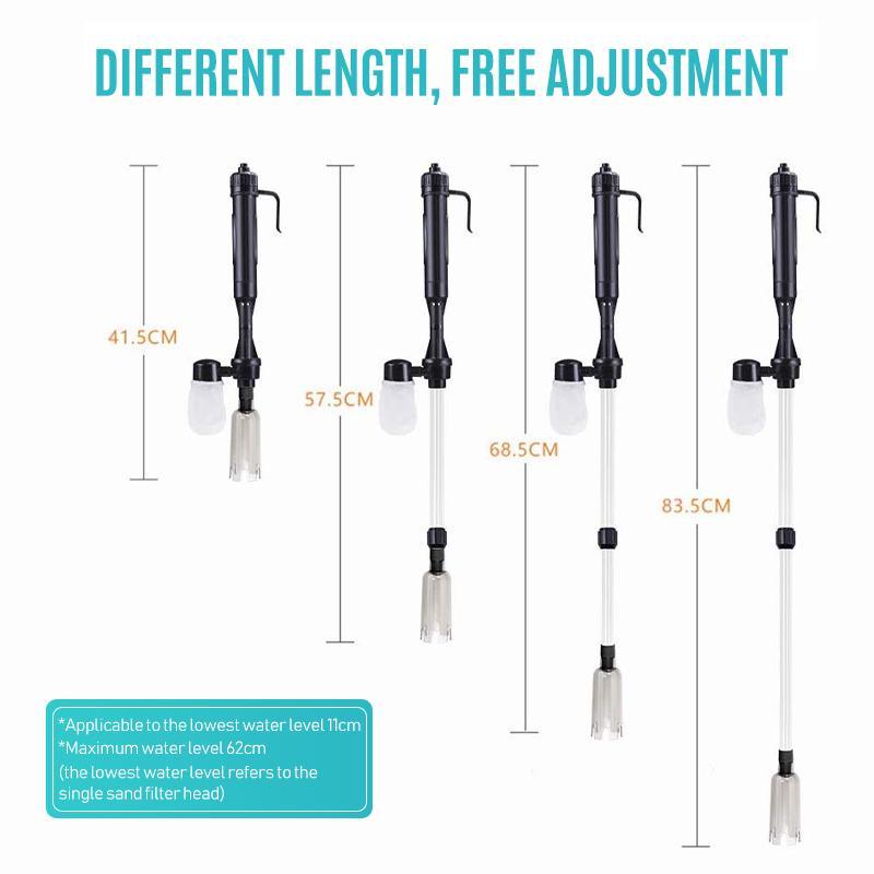 Automatic Aquarium Water Changer with Electric Gravel Cleaner