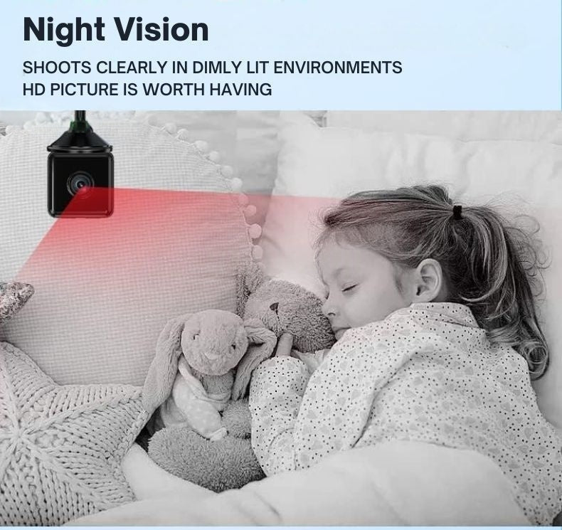 1080P Wireless WiFi Security Camera - Weatherproof Indoor/Outdoor Surveillance