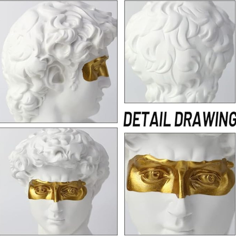 David Sculpture - Renaissance Art Inspired Resin Figure