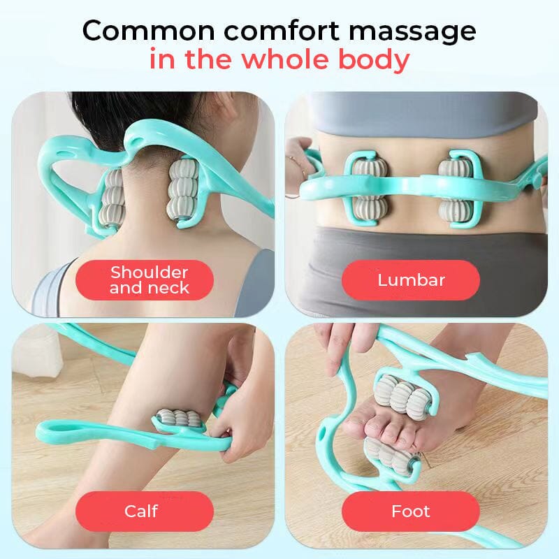 Adjustable Cervical Massager with Ergonomic Handle