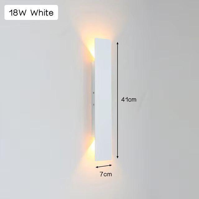 Weatherproof Aluminum LED Wall Lamp for Outdoor Use