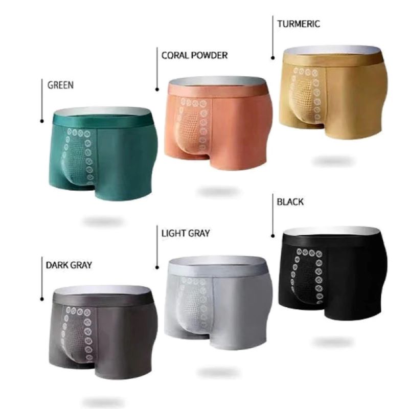 Men's Magnetic Massage Support Underwear with Ergonomic Fit