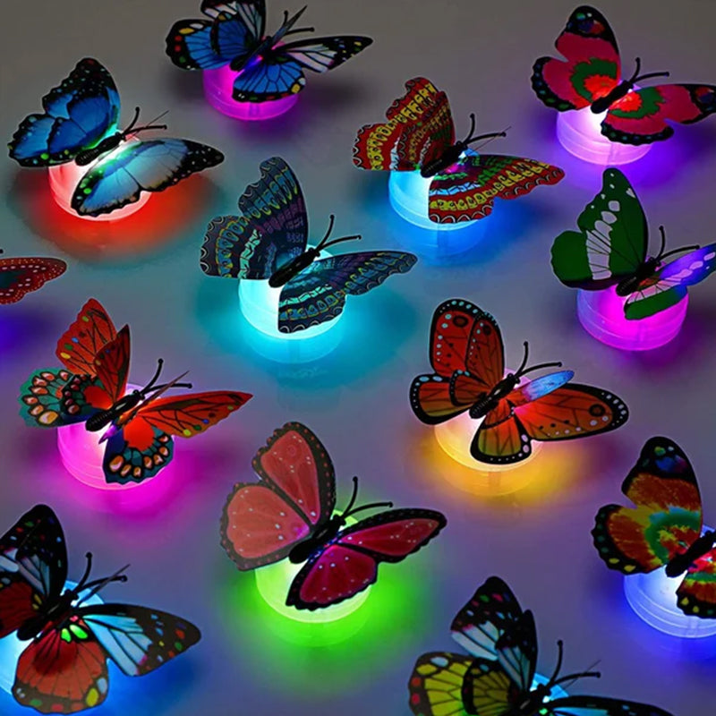 3D LED Butterfly Night Light Decoration