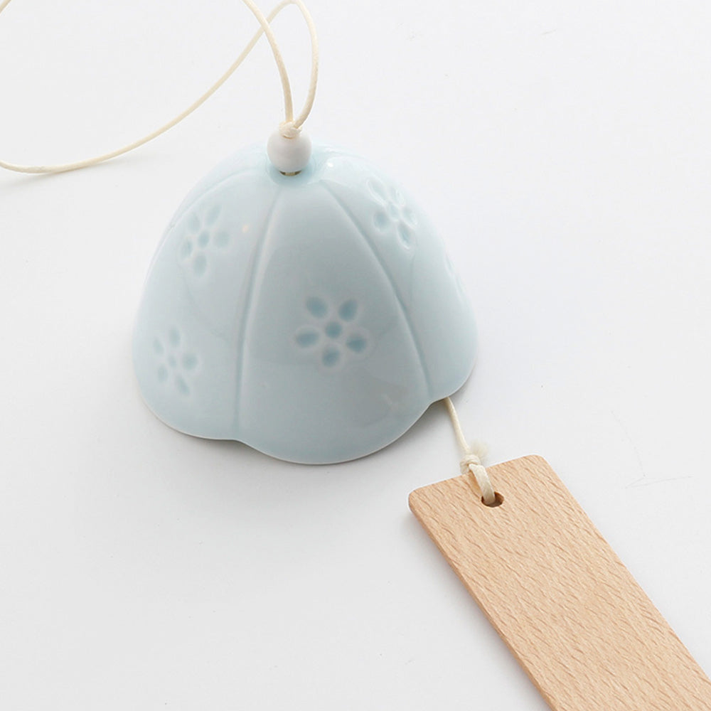 Japanese Sakura Ceramic Wind Bell