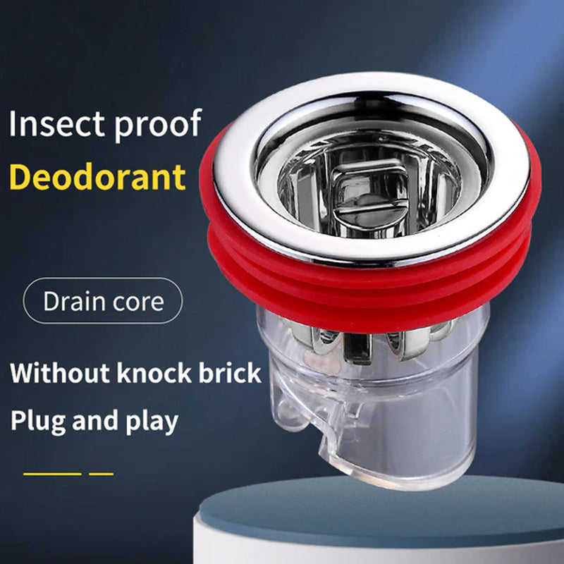 Odorless Silicone Floor Drain with Insect and Odor Control