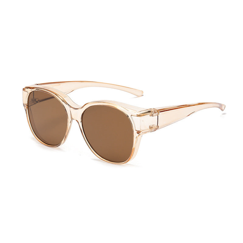 Fit Over Prescription Glasses Polarized Cat-Eye Sunglasses