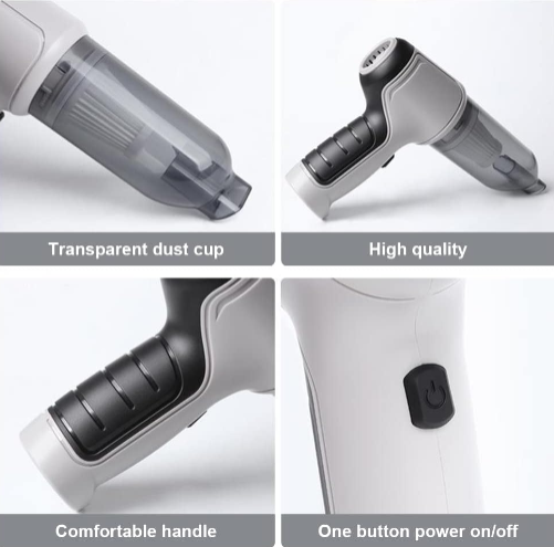 Cordless Handheld Vacuum Cleaner with 9000Pa Suction Power