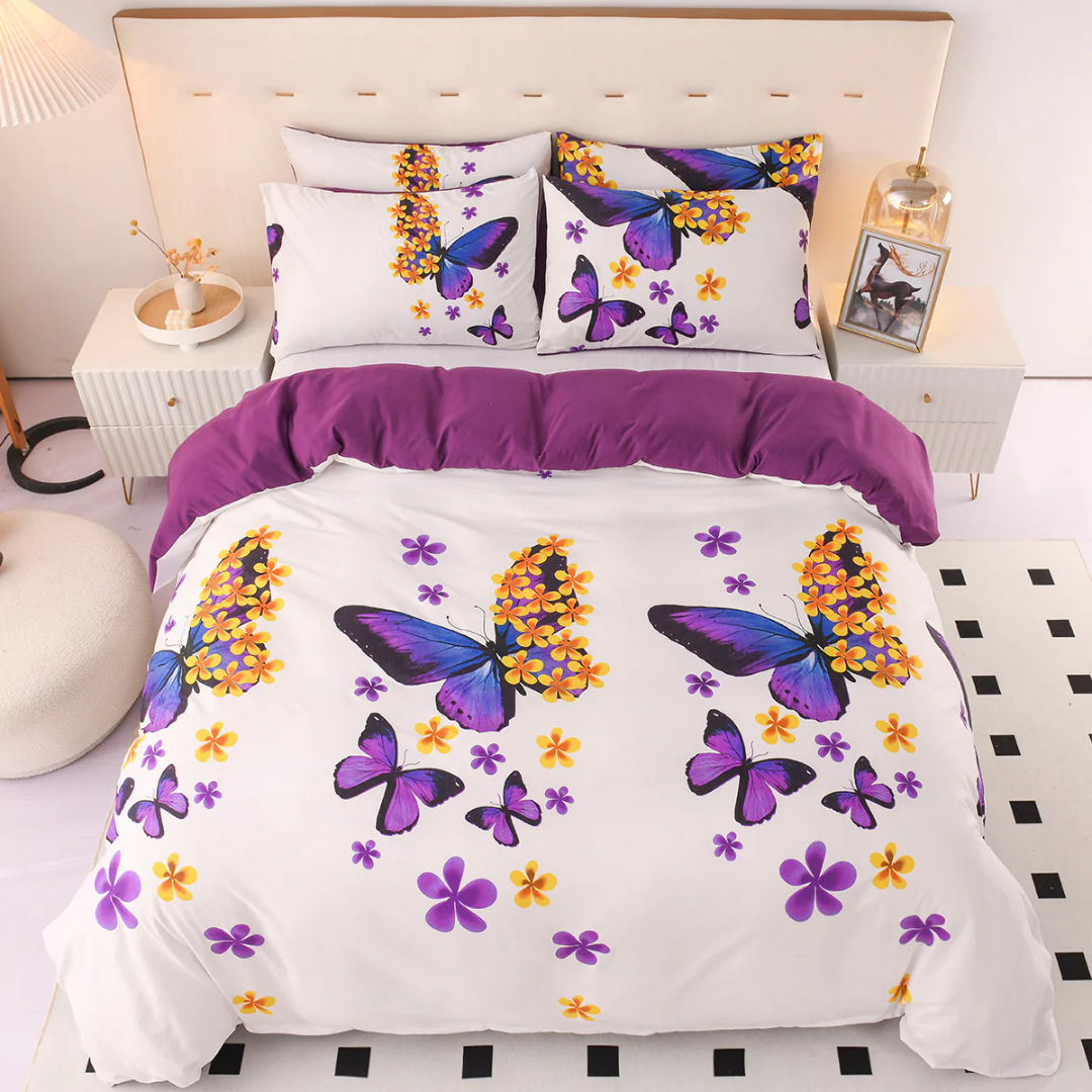 Stylish Abstract Pattern Duvet Cover Set