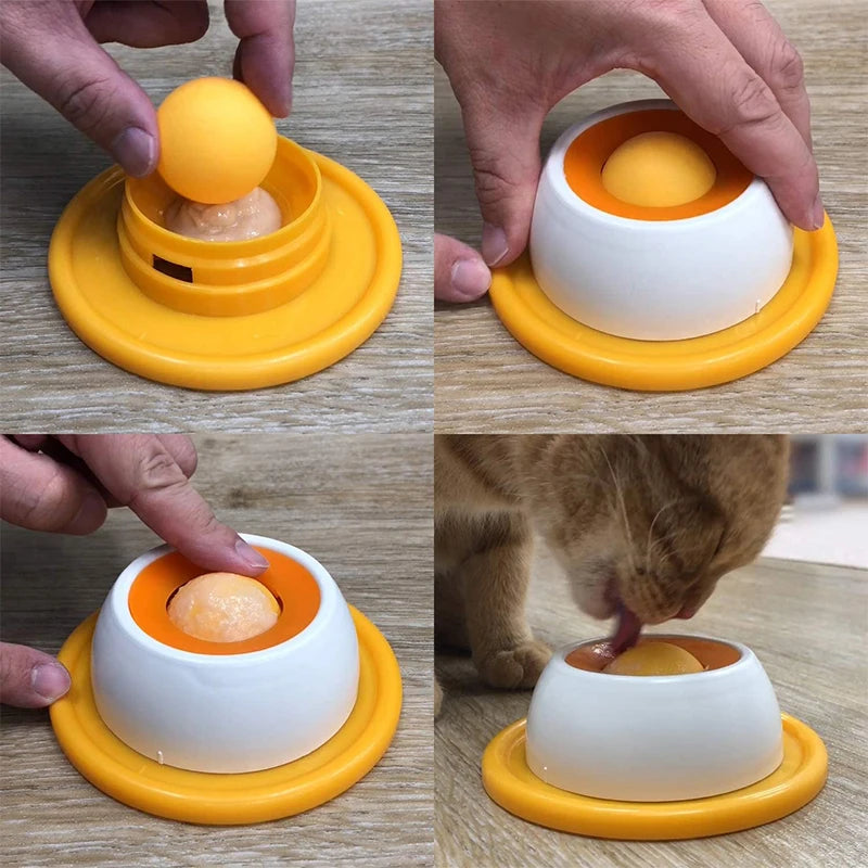 Slow Feeder Lick Mat for Dogs and Cats with Non-Slip Base