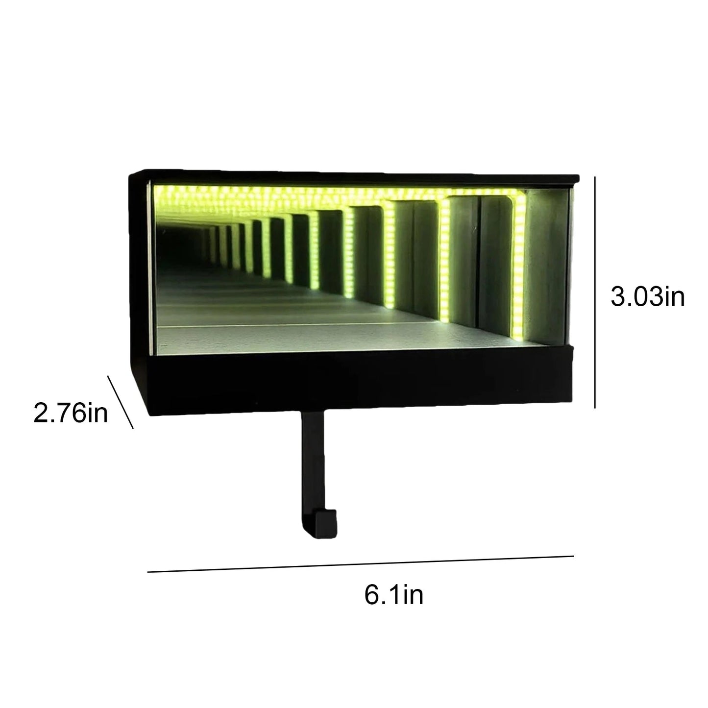 LED Infinity Mirror 3D Printed Car Key Holder