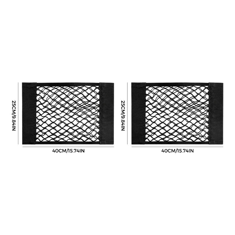 Stretchable Mesh Storage Bag with Adhesive Tape