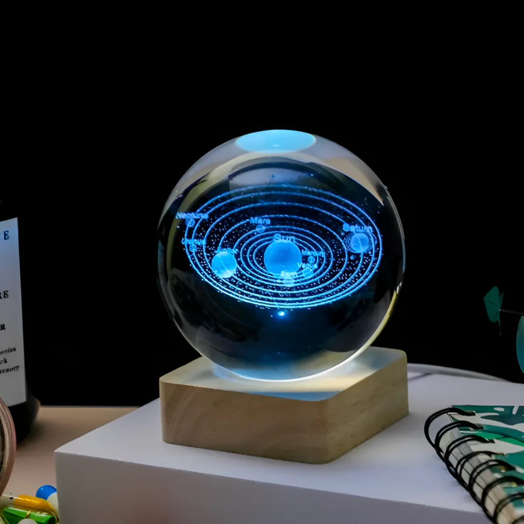 Magical LED Galaxy Table Lamp - Cordless Rechargeable Night Light