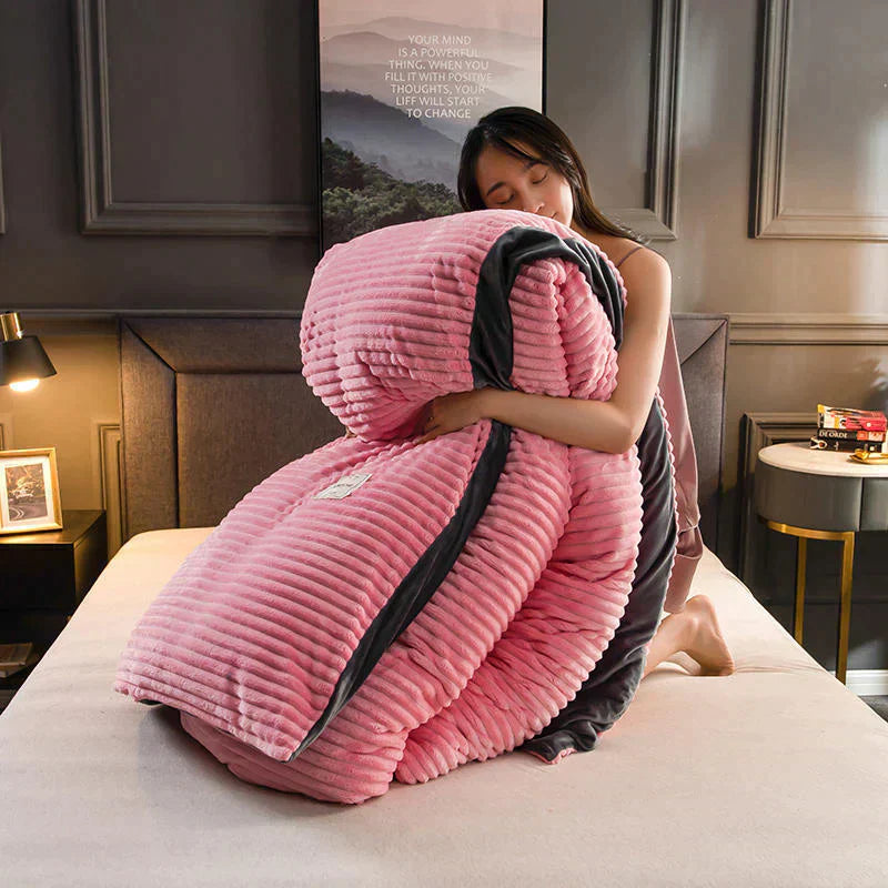 Luxurious Velvet Fleece Duvet Cover for Ultimate Comfort