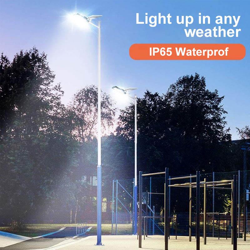 200W Solar LED Outdoor Lamp with Remote Control and Motion Sensor