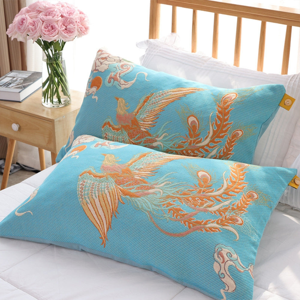 Ornate Heritage Cotton Pillowcase Set 20x29.5 Inches