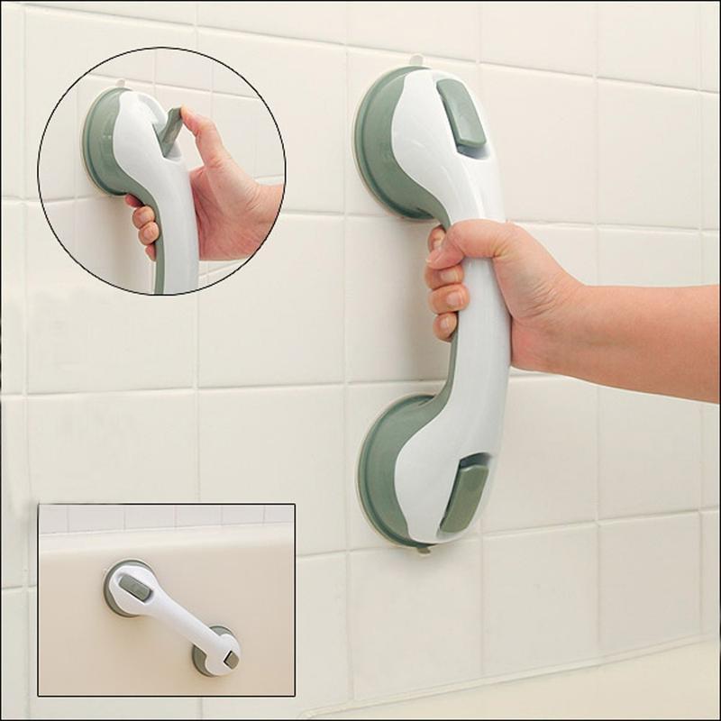 Non-Slip Grab Bar with Strong Suction for Bath and Shower Safety