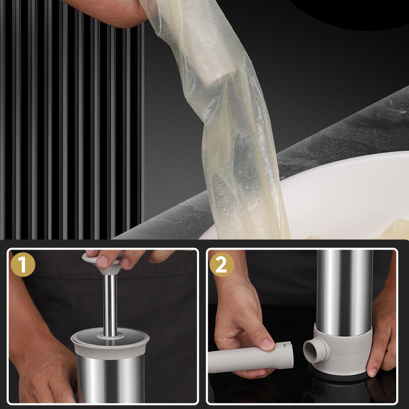 Stainless Steel Sausage Filler with 4 Nozzles