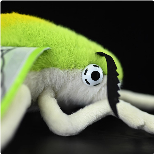 Pellucid Hawkmoth Plush Stuffed Toy 13 Inch