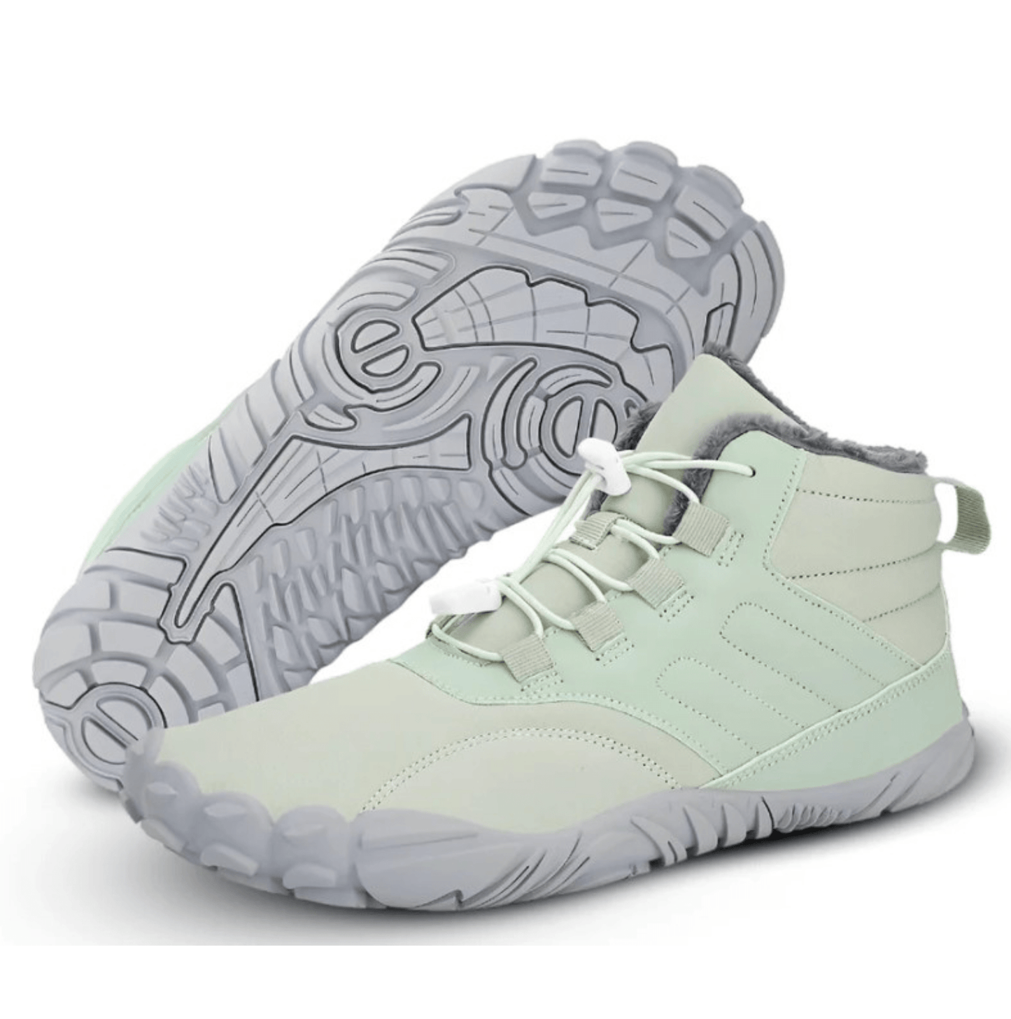 Unisex Winter Barefoot Shoes with Anti-Slip Traction
