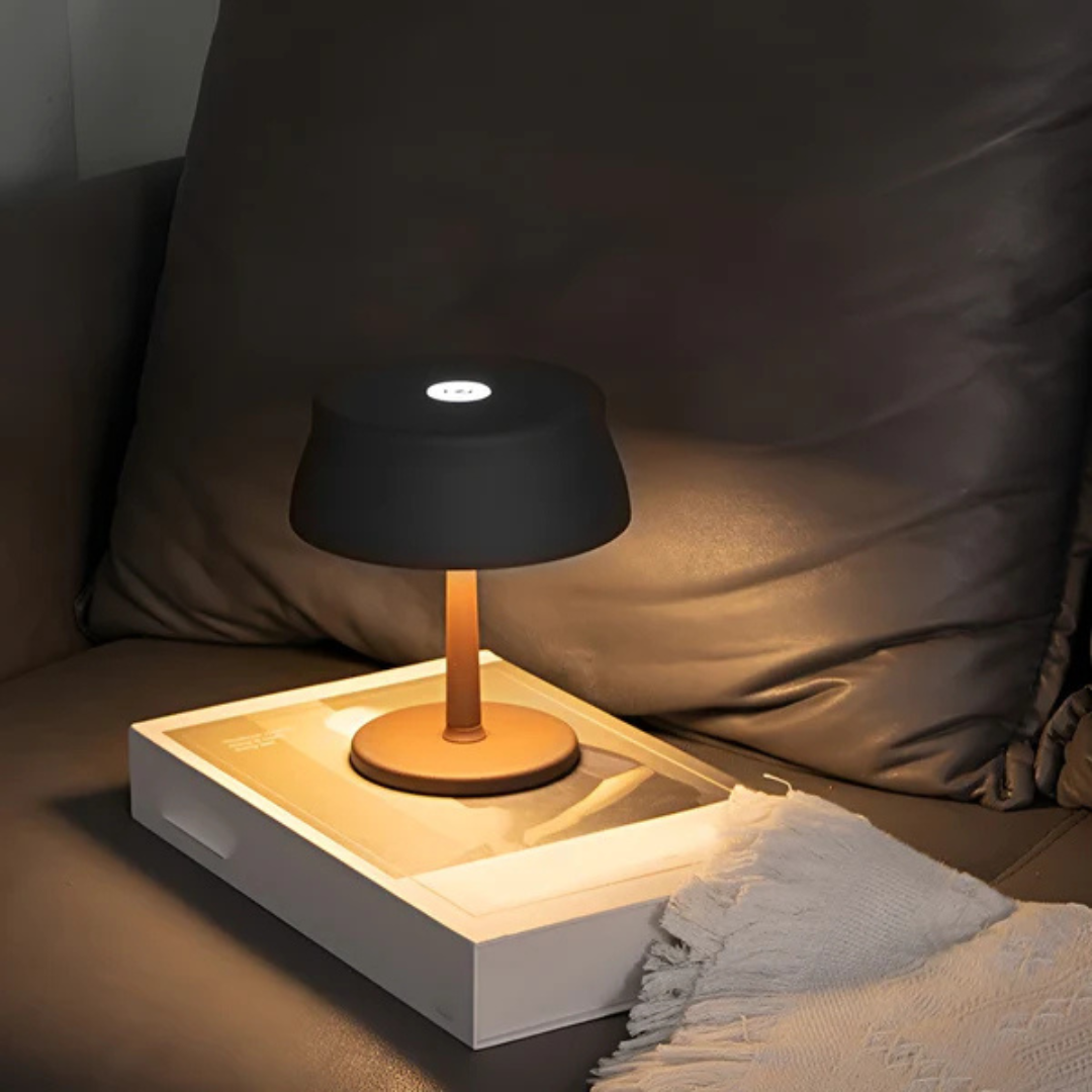 Wireless Rechargeable LED Table Lamp with Touch Control