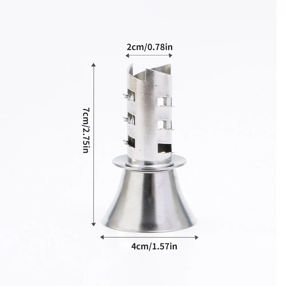 Stainless Steel Manual Citrus Juicer with Built-In Filter