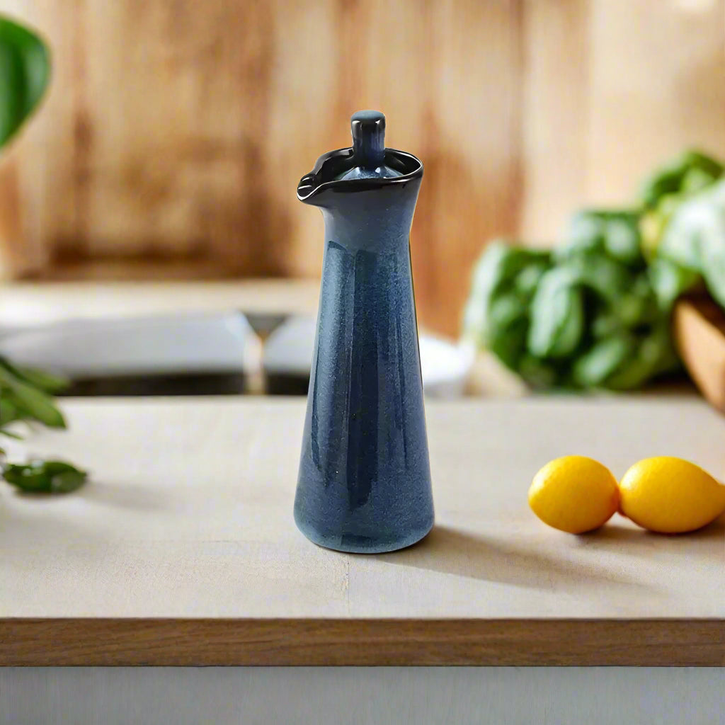 Ceramic Olive Oil and Soy Sauce Dispenser
