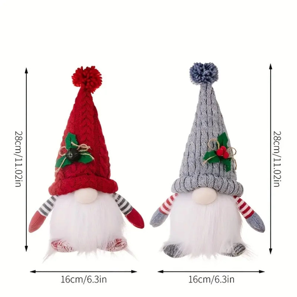 Light-Up Christmas Gnome Doll