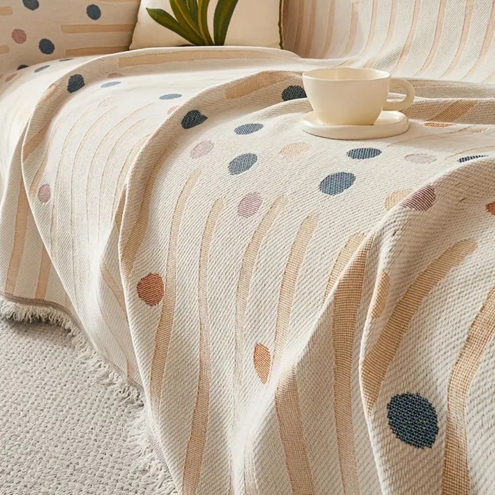 Chenille Bohemian Sofa Cover for Stylish Protection