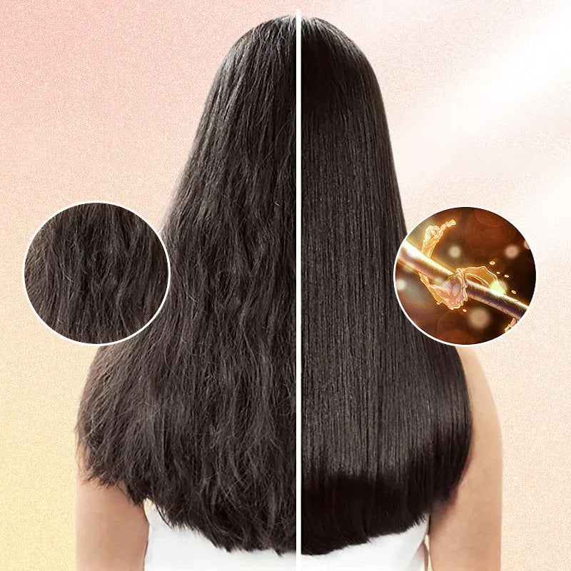 2-in-1 Rotating Hot Air Styler with Interchangeable Brushes