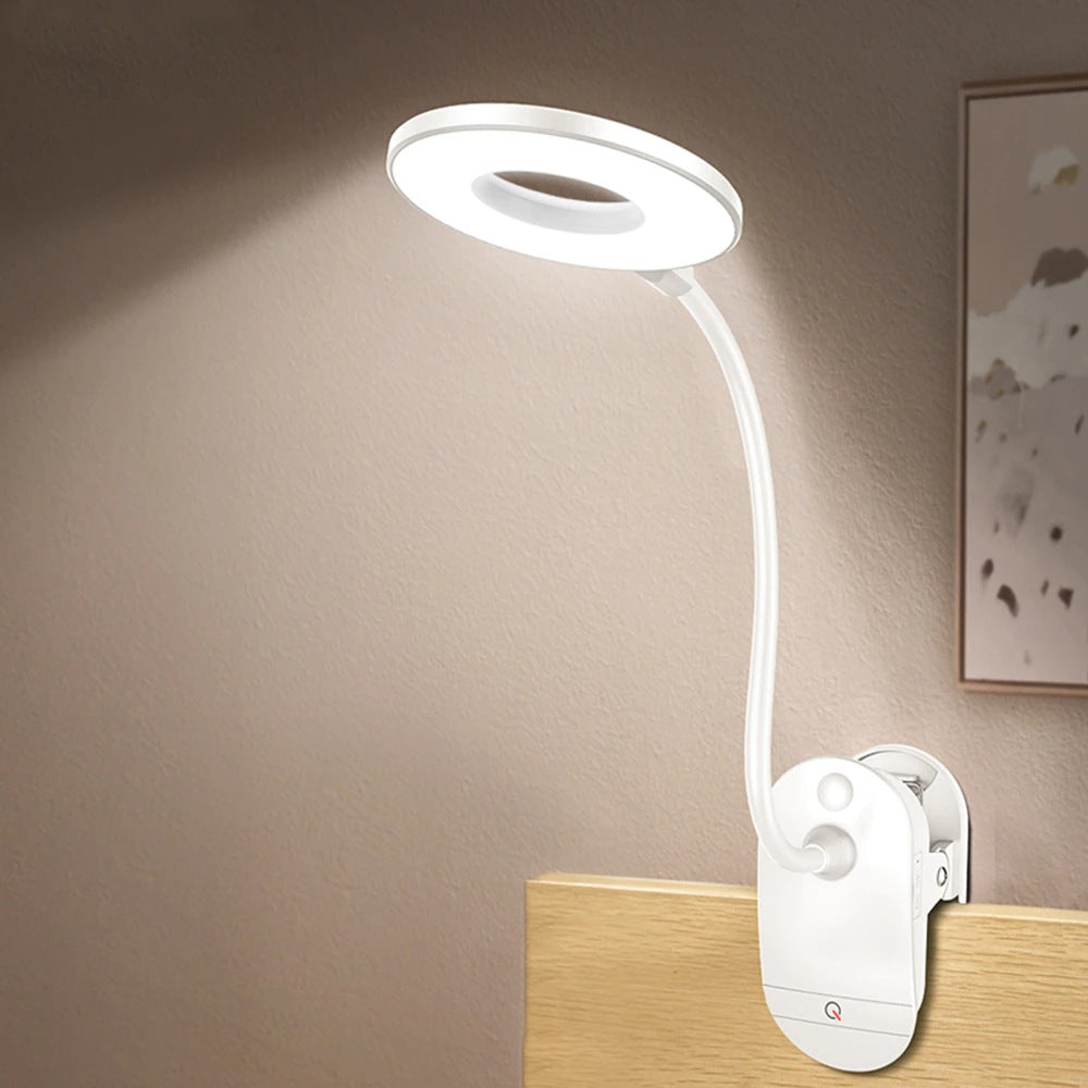 Wireless Clip-On Bedside Lamp with Touch Switch