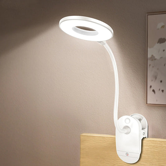 Wireless Clip-On Bedside Lamp with Touch Switch